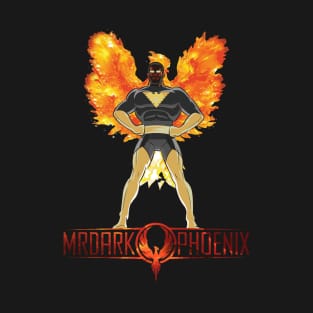 MrDarkPhoenix Black and Gold T-Shirt