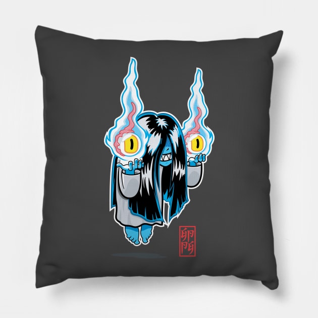 Yurei Eyenami Pillow by EggPhilYoung