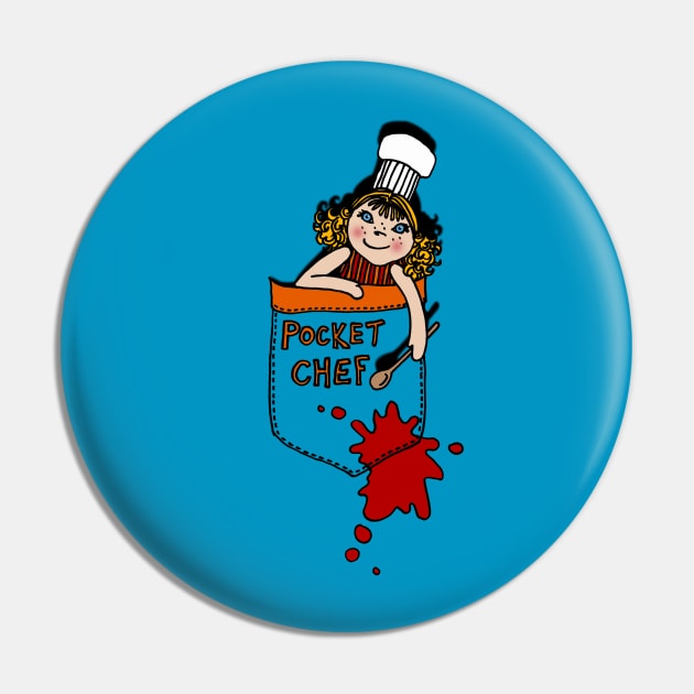 Pocket Chef Pin by micklyn