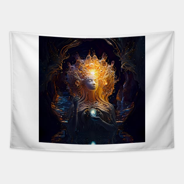 Gaia Tapestry by www.TheAiCollective.art