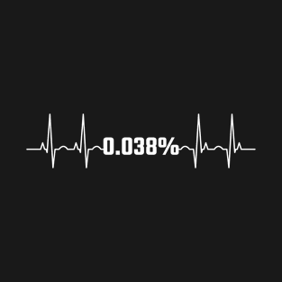 0.038% Heartbeat T-Shirt