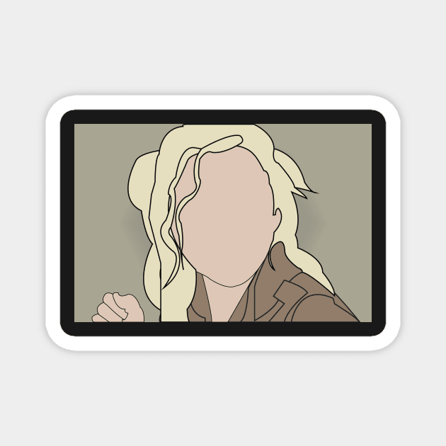 Beth Greene Magnet by DaniVan