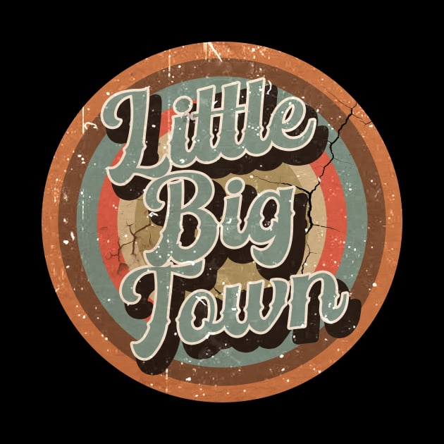 Little Big Town // Vintage Look aesthetic art by penCITRAan