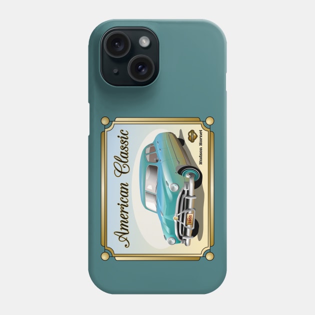 Hudson Hornet American Classic Phone Case by Sue Cervenka