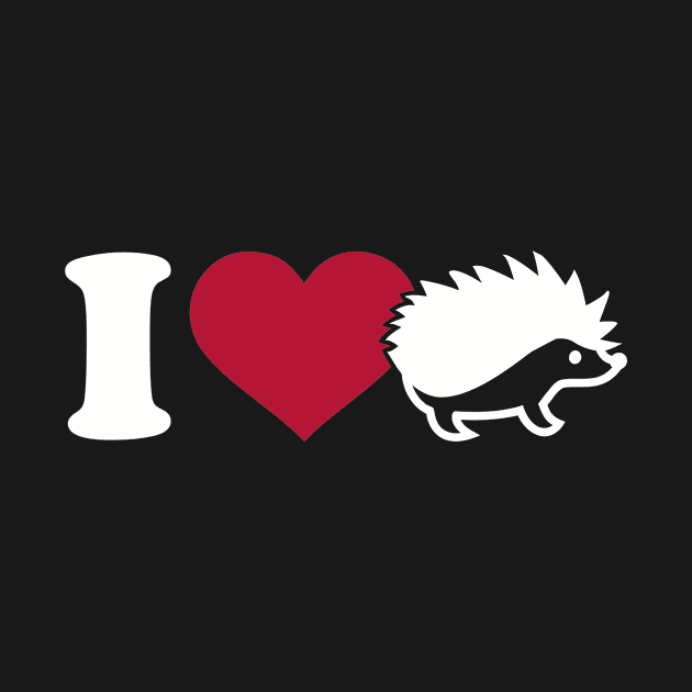 I love Hedgehog by Designzz