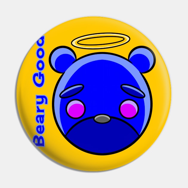 Beary Good Pin by RD Doodles