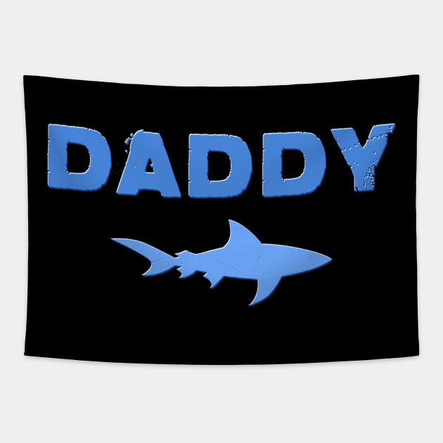 Father Shark Tapestry by Imutobi
