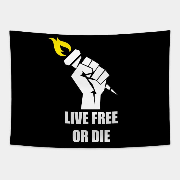 Live free or die! Tapestry by LIBERTY'S