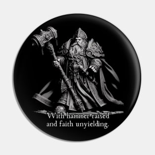 Dwarf Cleric Pin