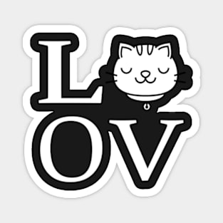 Love Cats Magnet