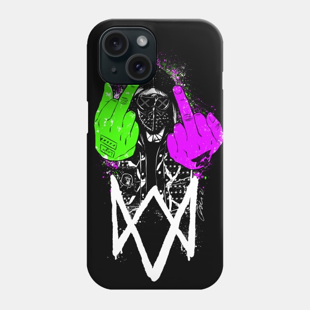 WTCHDGS - Wrench Phone Case by DEADBUNNEH