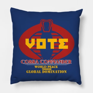 VOTE COBRA! Pillow