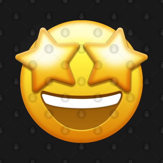 Star-Struck Emoji | Pop Art by williamcuccio