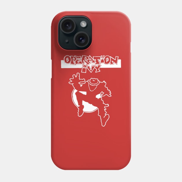 Operation Ivy white Phone Case by Robettino900