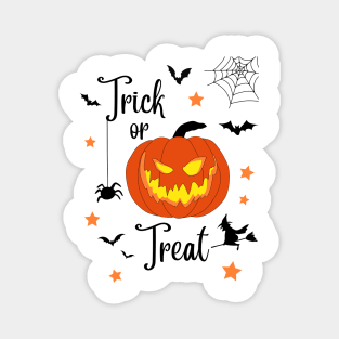 Trick or treat Magnet