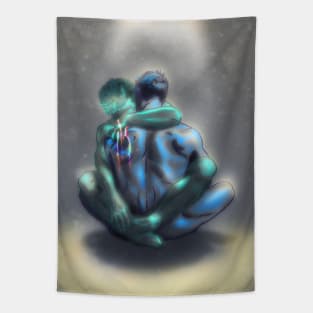 Broad Shoulders Tapestry