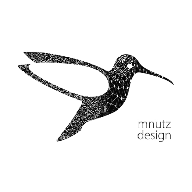 mnutzDesign - Logo - Kolibri - cell nucleus by mnutz