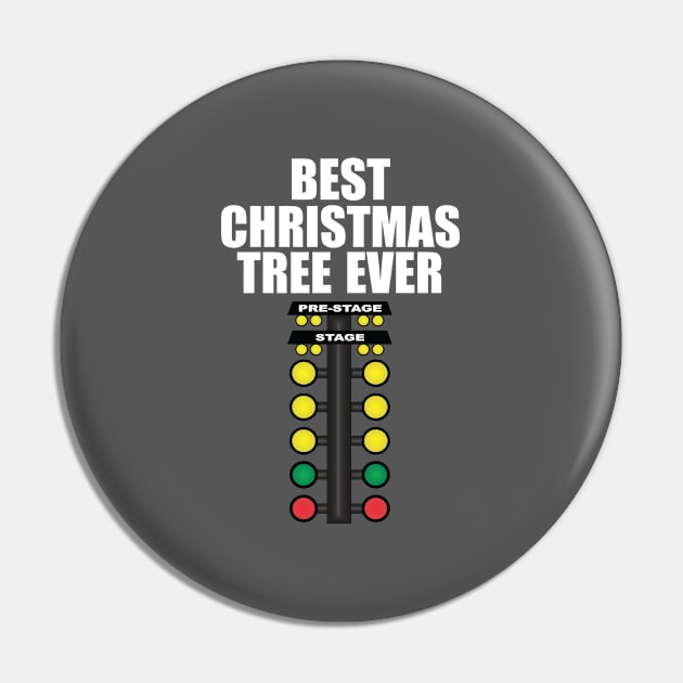 Drag Racing - Best Christmas Tree Ever Pin by Kudostees