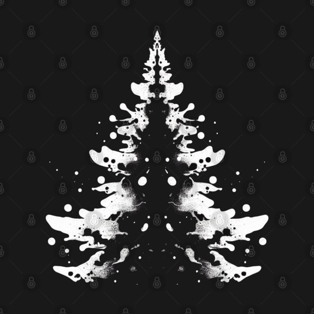 Rorschach Christmas Tree by JOYMADS