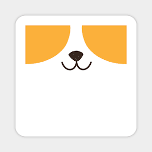 Corgi Cute Smile Magnet