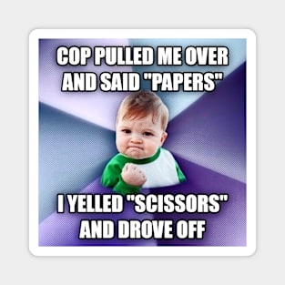 Rock Papaer Scissors Magnet