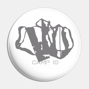 Camp 10 Resort 3D Pin