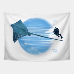 Eagle Ray Tapestry