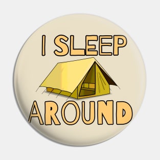 Camping t-shirt designs Pin