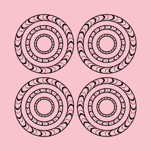 Optical Illusion Circles by SillyShirts