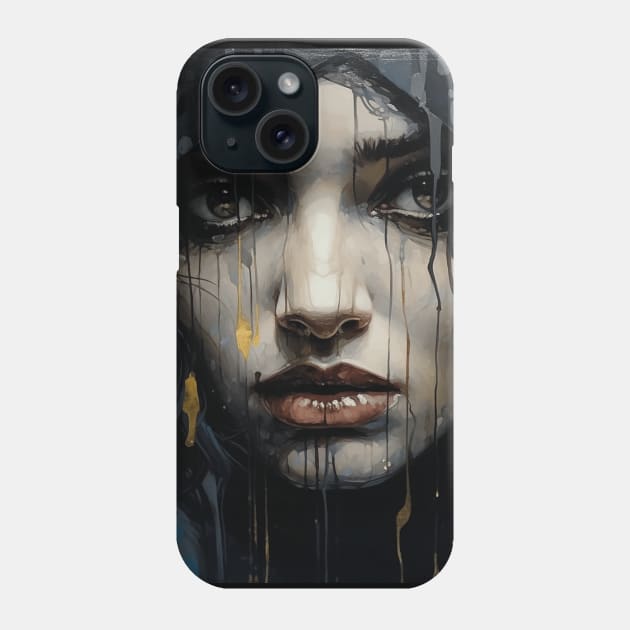 a look into the void with a hint of hope Phone Case by Yurii