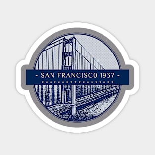 San Francisco 1937 Magnet
