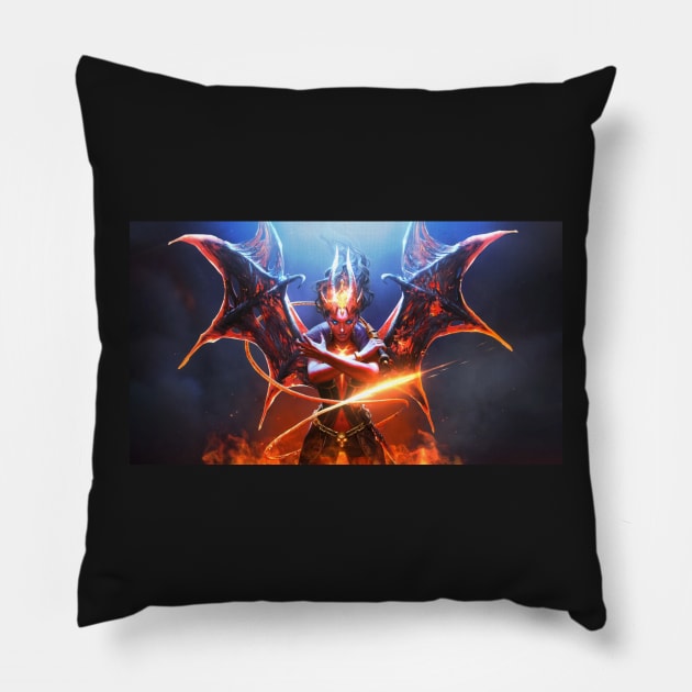 Dota Queen of Pain - Best Selling Pillow by bayamba
