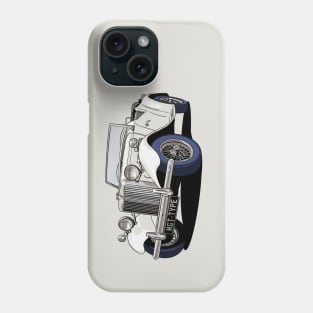 MG T-Type Classic British Sports Car in white Phone Case