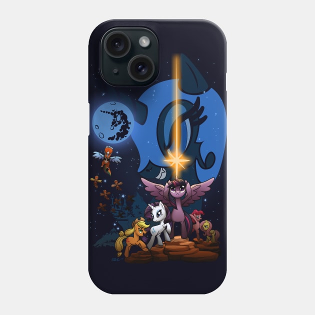 That's No Luna Phone Case by ChristaDoodles