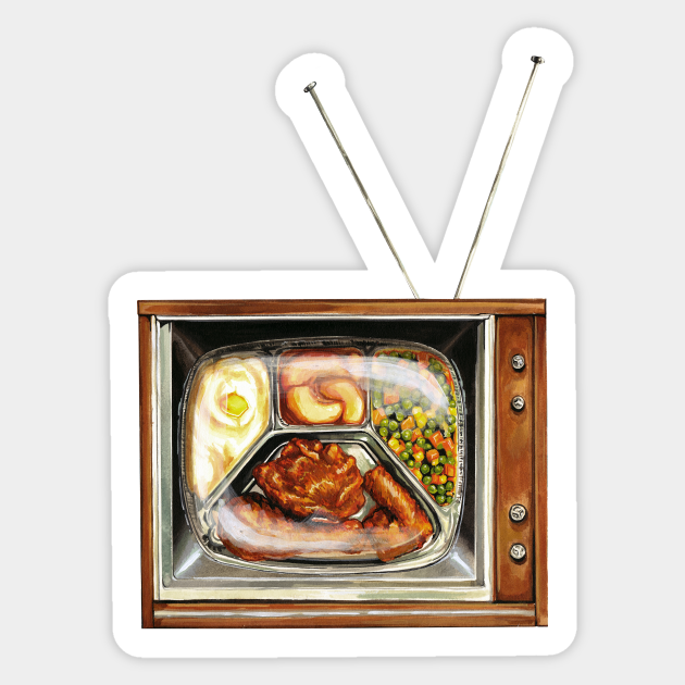 TV Dinner - Food - Sticker