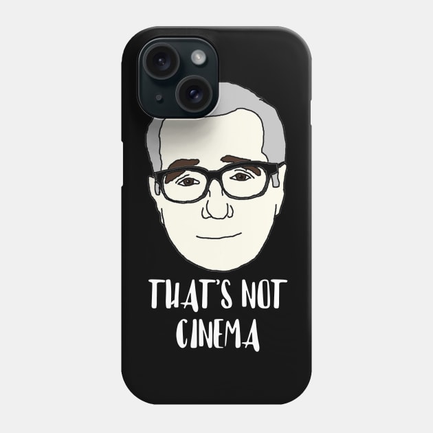 Martin Scorsese Cartoon Phone Case by RevolutionInPaint