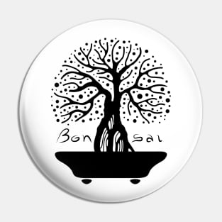 Bonsai plant Pin