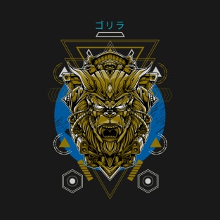 Golden Gorilla / Urban Streetwear / Monkey T-Shirt