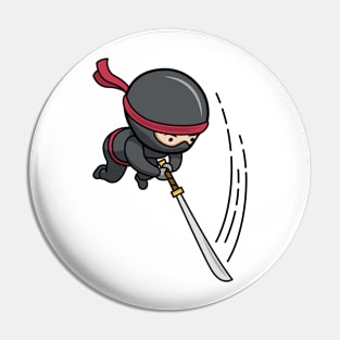 Ninja Warrior Pin