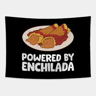 Powered By Enchiladas Love Enchiladas Tapestry