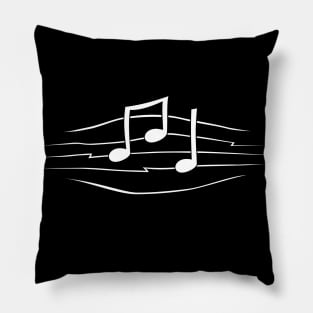 Notes music Pillow