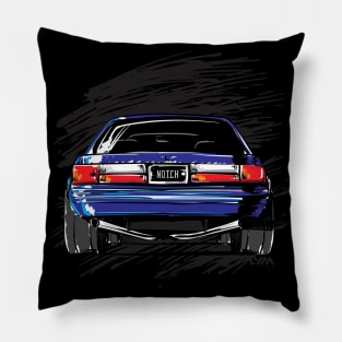 Notch Fox Body Ford Mustang Pillow