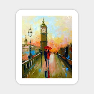 Romance of London in the evening Magnet