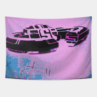 Spacecraft / Swiss Artwork Photography Tapestry