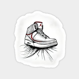 AJ 2 - white Cloud Magnet