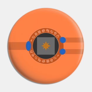 Digivice phone | Orange, Taichi Yagami version Pin