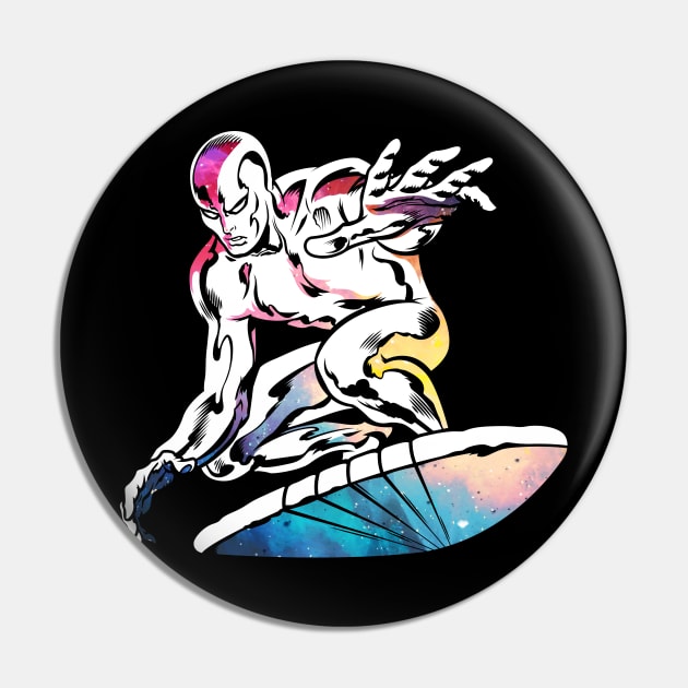 Silver Surfer - Cosmic Pin by AlternateRealiTEE