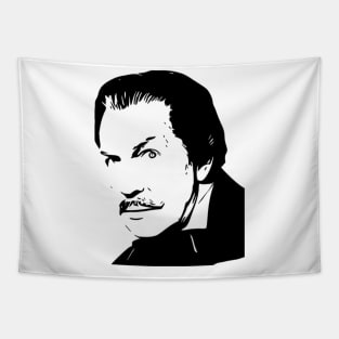 Vincent Price Stencil Artwork Tapestry