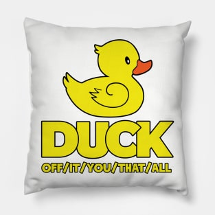 Duck It Pillow