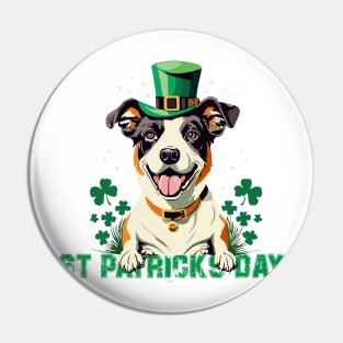 Lucky Paws: St. Pat's Canine Celebration Pin